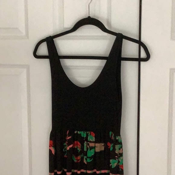 Brand new black print Bradzoli maxi dress. - Picture 5 of 6